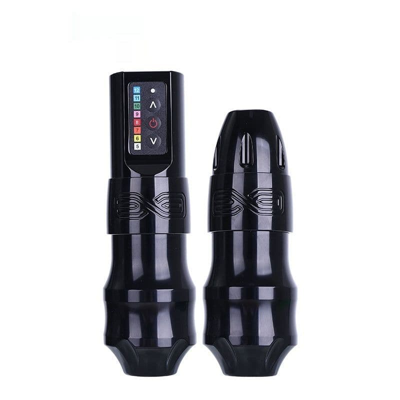 image-Dual Battery Tattoo Machine Wireless Tattoo Pen Battery Pen Cutting All-in-one Machine