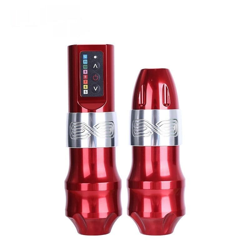image-Dual Battery Tattoo Machine Wireless Tattoo Pen Battery Pen Cutting All-in-one Machine