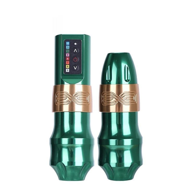 image-Dual Battery Tattoo Machine Wireless Tattoo Pen Battery Pen Cutting All-in-one Machine