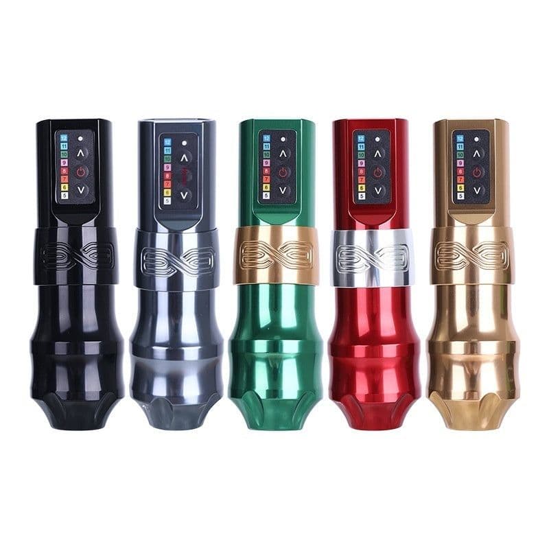 image-Dual Battery Tattoo Machine Wireless Tattoo Pen Battery Pen Cutting All-in-one Machine