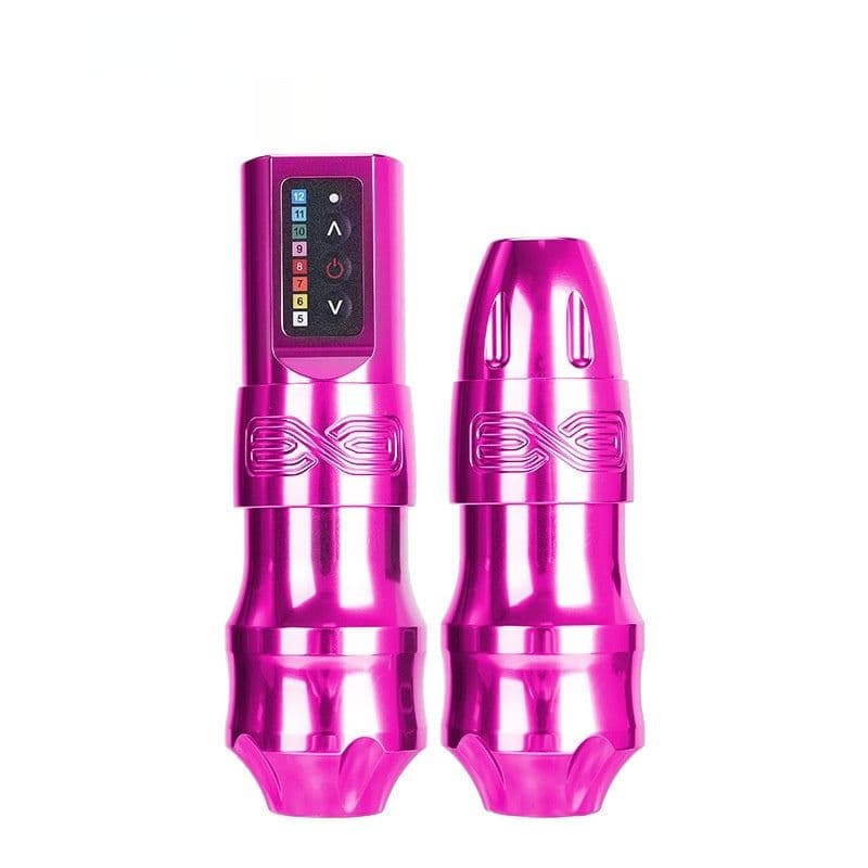 image-Dual Battery Tattoo Machine Wireless Tattoo Pen Battery Pen Cutting All-in-one Machine