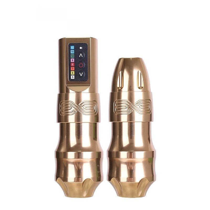 image-Dual Battery Tattoo Machine Wireless Tattoo Pen Battery Pen Cutting All-in-one Machine
