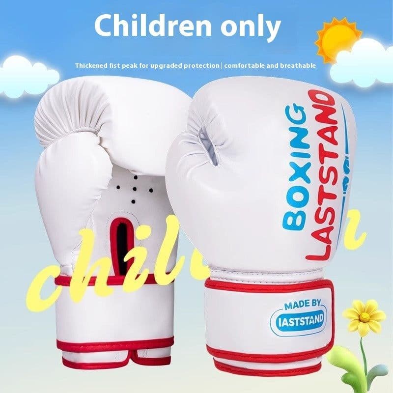 image-Children's Boxing Gloves Sanda Fighting Boxing Training Entertainment Thickened And Breathable
