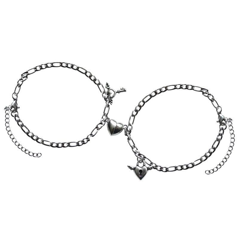 image-Couple Bracelet Niche Design, Simple Heart-shaped