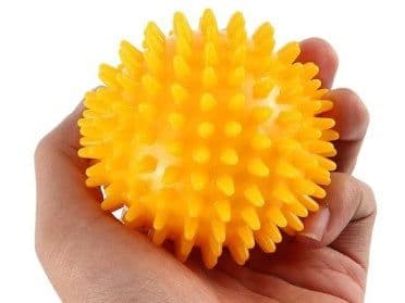 image-Hard thorn massage ball hand holding thorn ball touch training ball pvc acupressure massage ball yoga ball