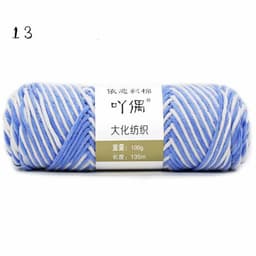 image-8 Strands Of Gradient Milk Cotton Wool Hand-knitted Medium Thick