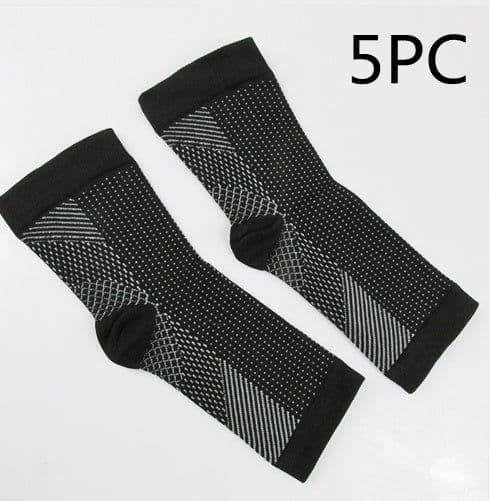 image-Men Women Anti Fatigue Compression Foot Sleeve Foot Ankle Compression Socks