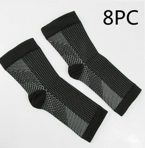 image-Men Women Anti Fatigue Compression Foot Sleeve Foot Ankle Compression Socks