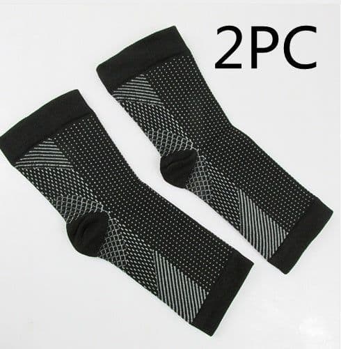image-Men Women Anti Fatigue Compression Foot Sleeve Foot Ankle Compression Socks