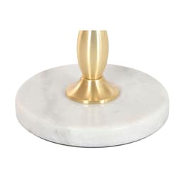 image-Side table Home ESPRIT White Golden 41 x 41 x 57 cm
