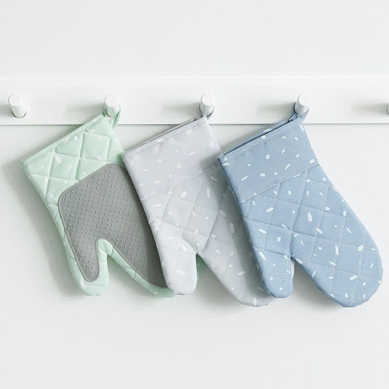 image-Home fabric microwave oven gloves