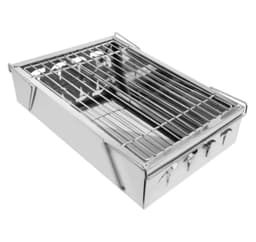 image-Mini Household Charcoal Barbecue Grill Outdoor Folding Portable