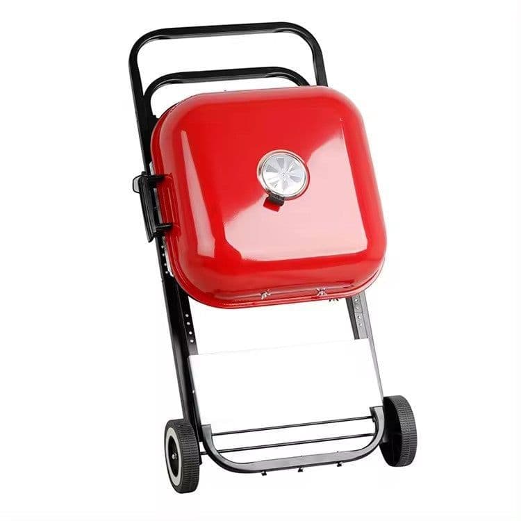 image-Outdoor Courtyard Barbecue Grill 185-inch Hand Push Folding Bicycle