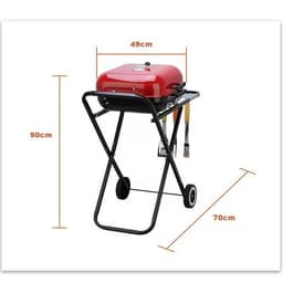 image-Outdoor Courtyard Barbecue Grill 185-inch Hand Push Folding Bicycle
