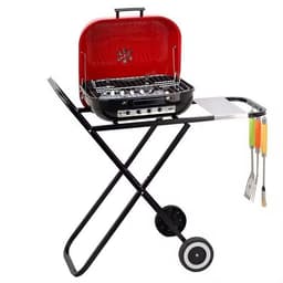 image-Outdoor Courtyard Barbecue Grill 185-inch Hand Push Folding Bicycle