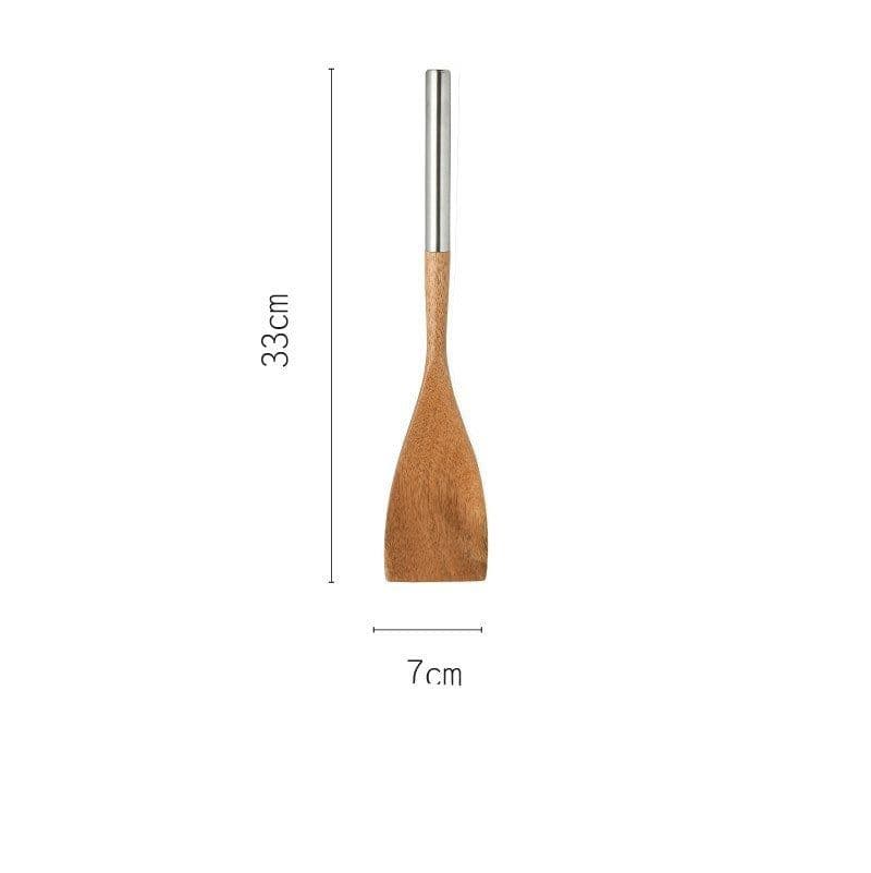 image-Household beech spatula wood spatula