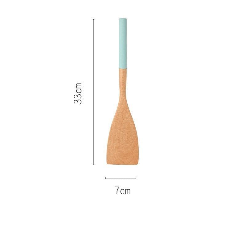 image-Household beech spatula wood spatula
