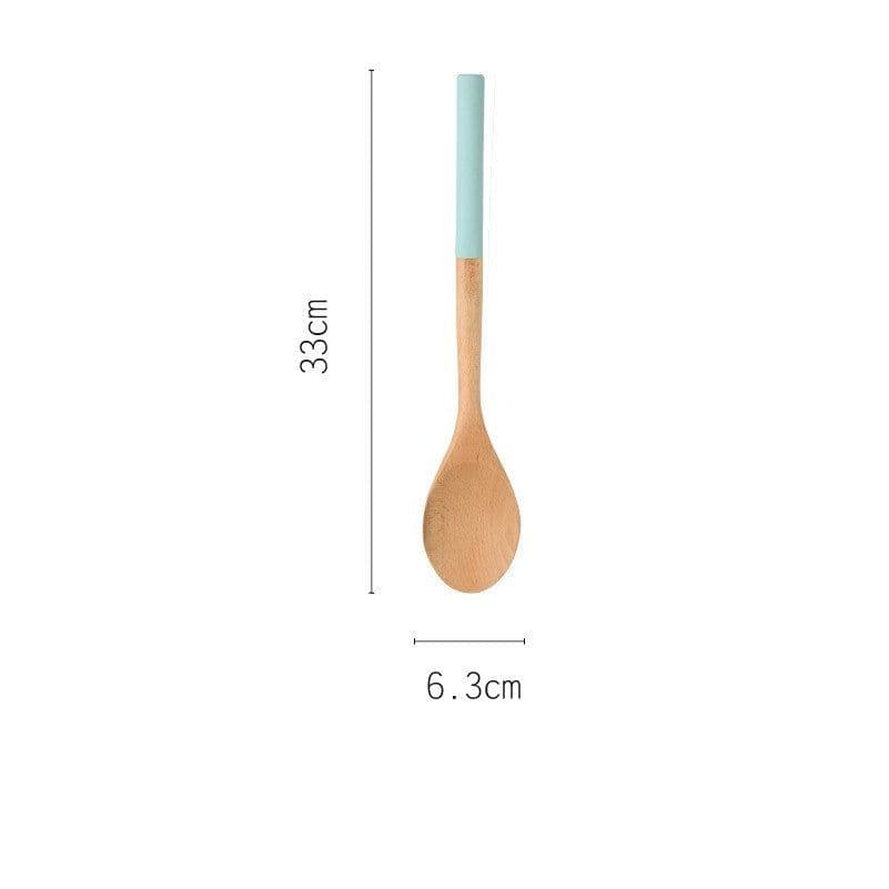 image-Household beech spatula wood spatula