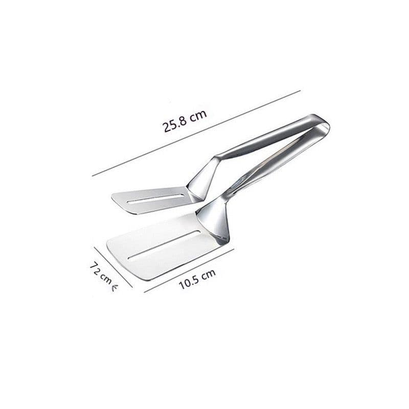 image-Thickened Stainless Steel Fried Fish Spatula Flip Fish Spatula