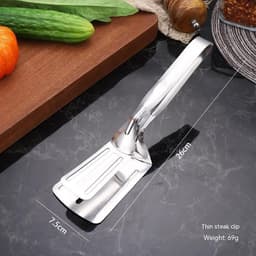 image-Thickened Stainless Steel Fried Fish Spatula Flip Fish Spatula