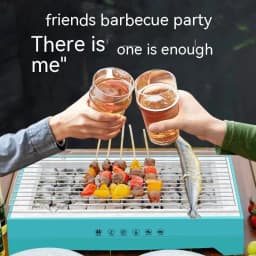 image-Disposable Portable Barbecue Grill Household Outdoor Camping