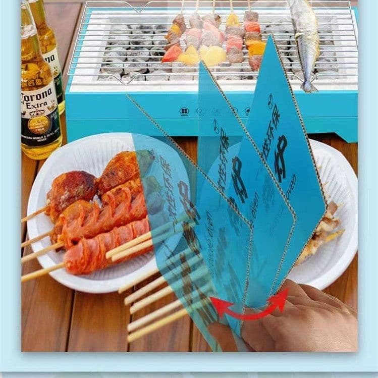 image-Disposable Portable Barbecue Grill Household Outdoor Camping