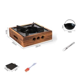 image-Japanese-style Household Small Smokeless Barbecue Grill