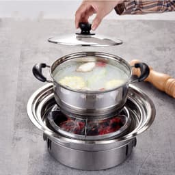 image-Korean Non-Stick Stainless Steel BBQ Grill