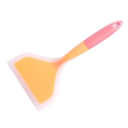 image-Translucent Silicone Jade Spatula Non-stick Frying Pan Spatula