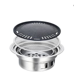 image-Korean Stainless Steel Charcoal Barbecue Grill For Consumer And Commercial Use