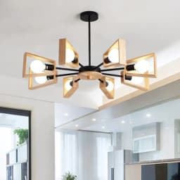 image-Solid wood bedroom Chandelier