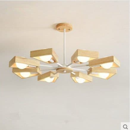 image-Solid wood bedroom Chandelier