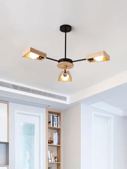image-Solid wood bedroom Chandelier