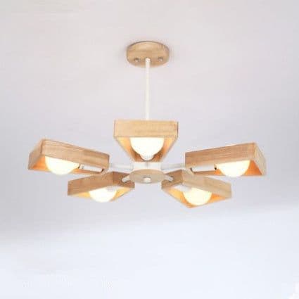 image-Solid wood bedroom Chandelier