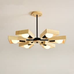 image-Solid wood bedroom Chandelier