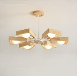 image-Solid wood bedroom Chandelier