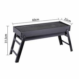image-Barbecue Household Charcoal Grill Outdoor Full Set Of Portable Thickening Folding Barbecue Rack