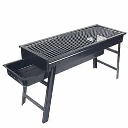 image-Barbecue Household Charcoal Grill Outdoor Full Set Of Portable Thickening Folding Barbecue Rack