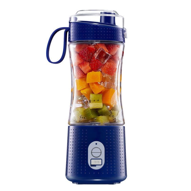 image-Portable Blender For Shakes And Smoothies Personal Size Single Serve Travel Fruit Juicer Mixer Cup With Rechargeable USB