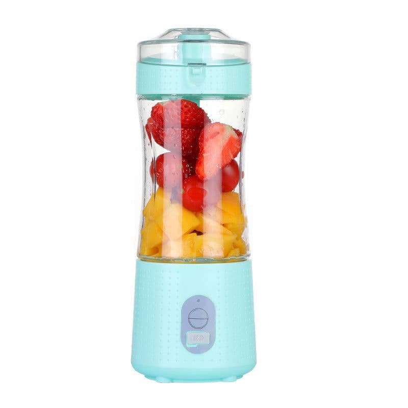 image-Portable Blender For Shakes And Smoothies Personal Size Single Serve Travel Fruit Juicer Mixer Cup With Rechargeable USB