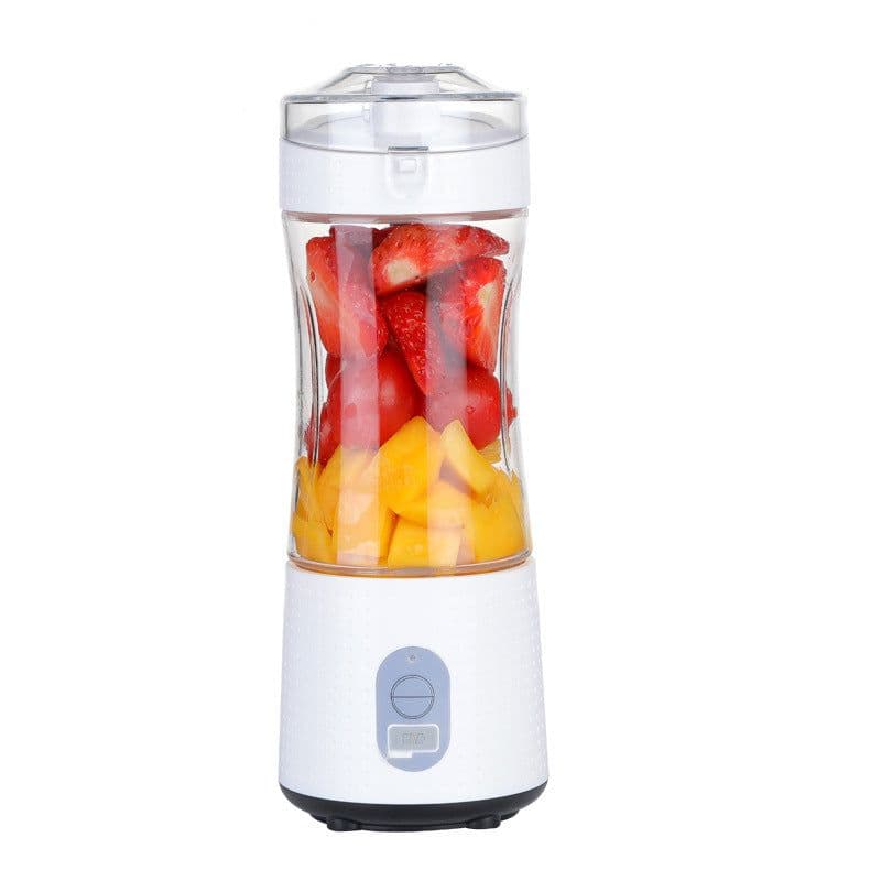 image-Portable Blender For Shakes And Smoothies Personal Size Single Serve Travel Fruit Juicer Mixer Cup With Rechargeable USB