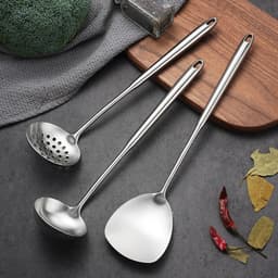 image-Stainless Steel Spatula Household Kitchen