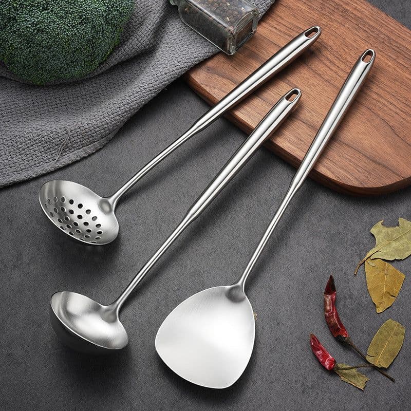 image-Stainless Steel Spatula Household Kitchen