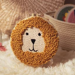 image-Handmade Embroidery Material Package Needle Children Beginners Stamp String Art Decoration