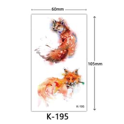 image-Tattoo Stickers English Letters Flowers Butterfly Sketch Lines Waterproof Tattoo