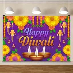 image-Hanukkah Diklight Festival Scene Atmosphere Photo Material Photographic Background Cloth