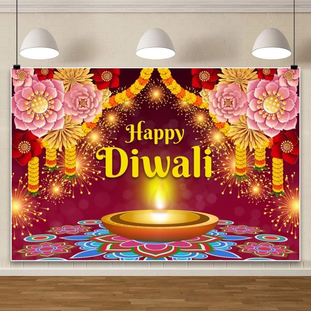 image-Hanukkah Diklight Festival Scene Atmosphere Photo Material Photographic Background Cloth