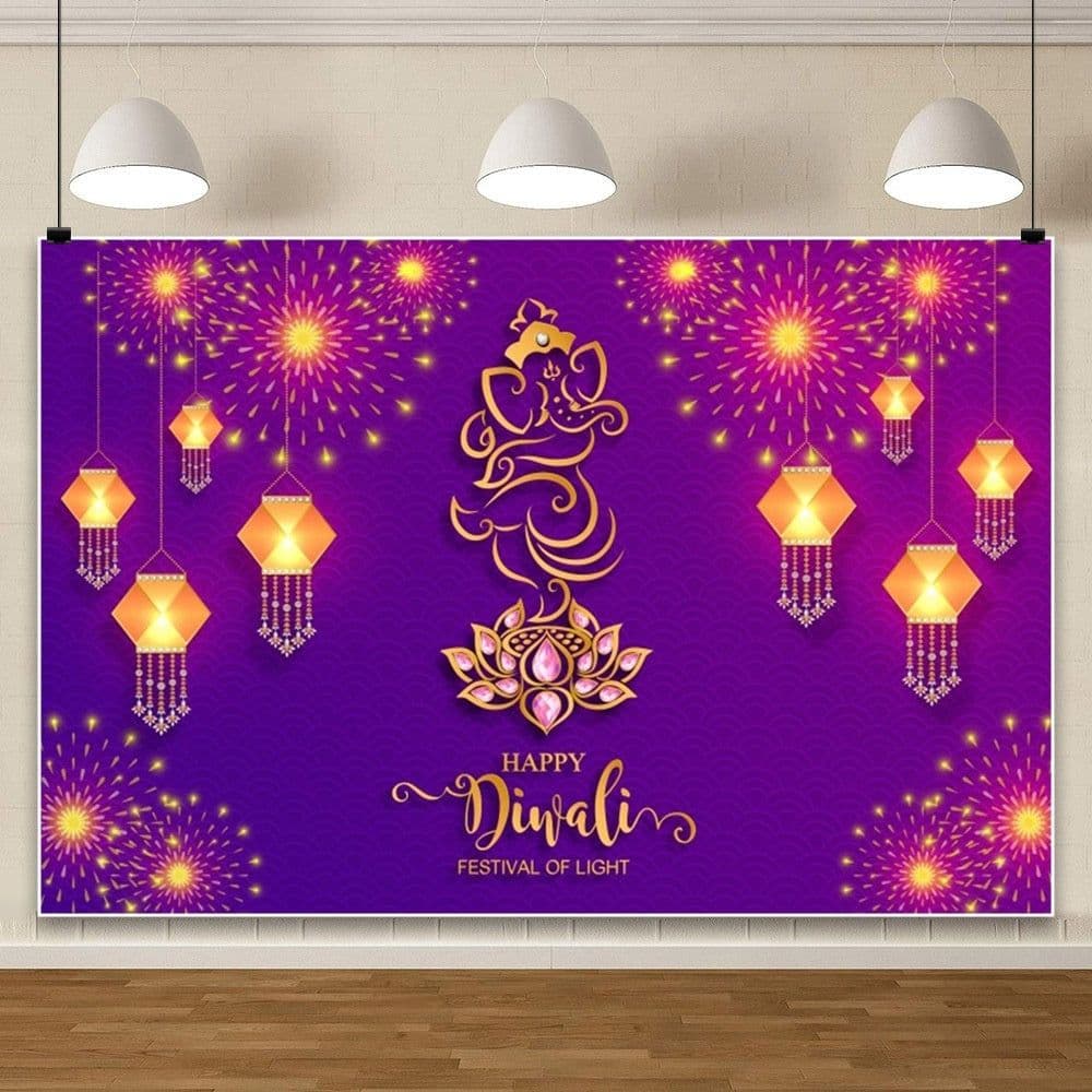 image-Hanukkah Diklight Festival Scene Atmosphere Photo Material Photographic Background Cloth