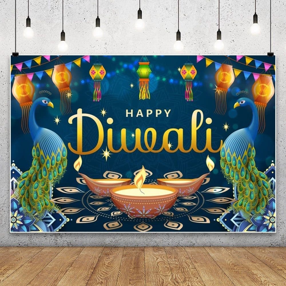 image-Hanukkah Diklight Festival Scene Atmosphere Photo Material Photographic Background Cloth