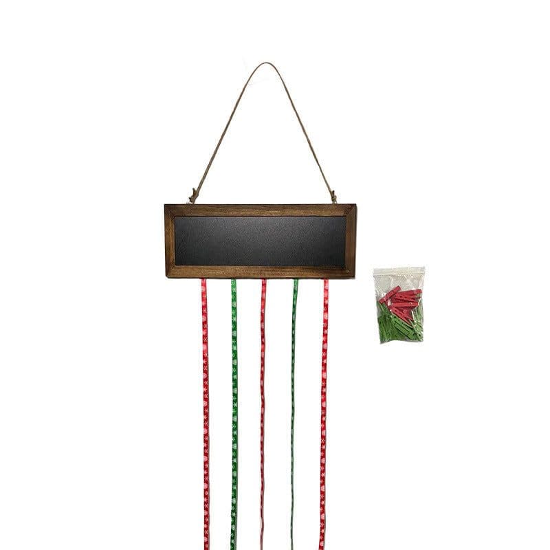 image-Wooden Wall Clip Photo Decorations Hanging Crafts Ornaments